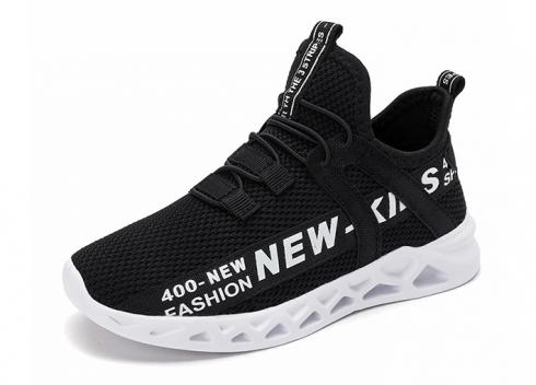 Comfort Breathable Running Shoes HXTF198811 Black White