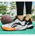 2022 Fashion Basketball Shoes HZJ82223 White Black Orange