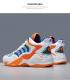 New Fashion Basketball Shoes HZJ83116 White Orange Blue