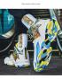 New Grade Basketball Shoes HZJ82316 Dragon White Yellow